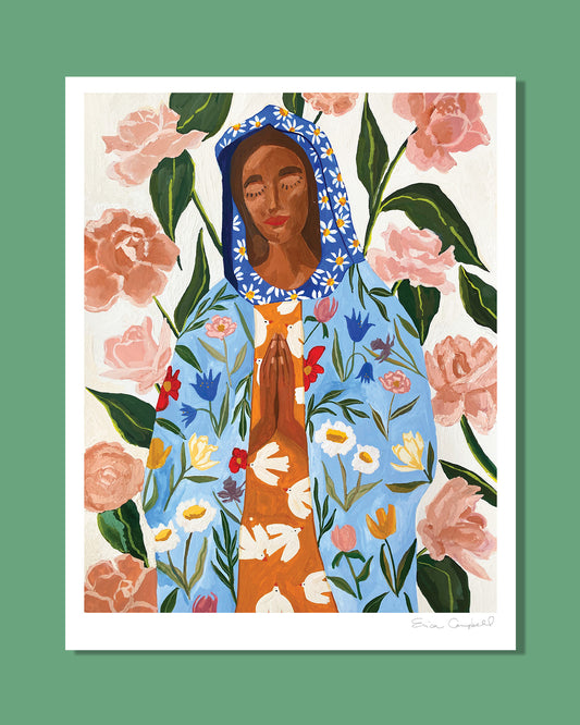 Our lady of Perpetual Flourishing 11x14 Downloadable Print